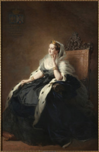 Eugenia de Montijo por Franz Xaver Winterhalter 
