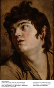 Rubens al estilo Caravaggio ¡maravilloso!